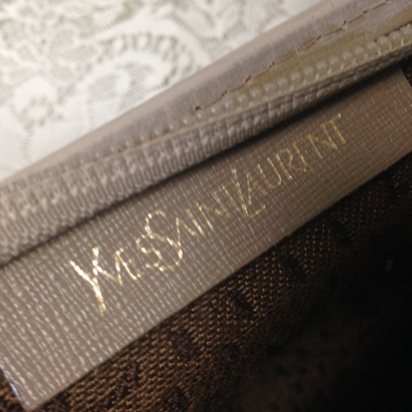 Yves Saint Laurent Coated Canvas Clutch-Crossbody - Picture 9 of 9